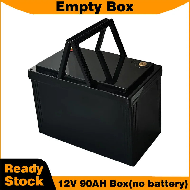 กล่องแบตเตอรี่เปล่า 12V 90AH สําหรับแบตเตอรี่ 32650 LiFePO4 กล่องสําหรับกล่องเก็บระบบพลังงานแสงอาทิต