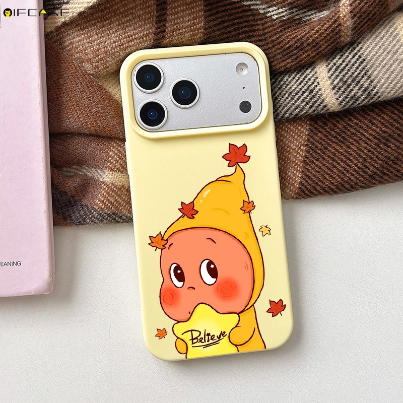 สําหรับVivo V40 V30 V29 X300 Pro Lite X200 FE X100 S30 Pro Mini VivoV40 X200FE 5Gเคสโทรศัพท์น่ารักถือTwinkle Star Maple Leafการ์ตูนFrosted Softปลอกกรณีปก