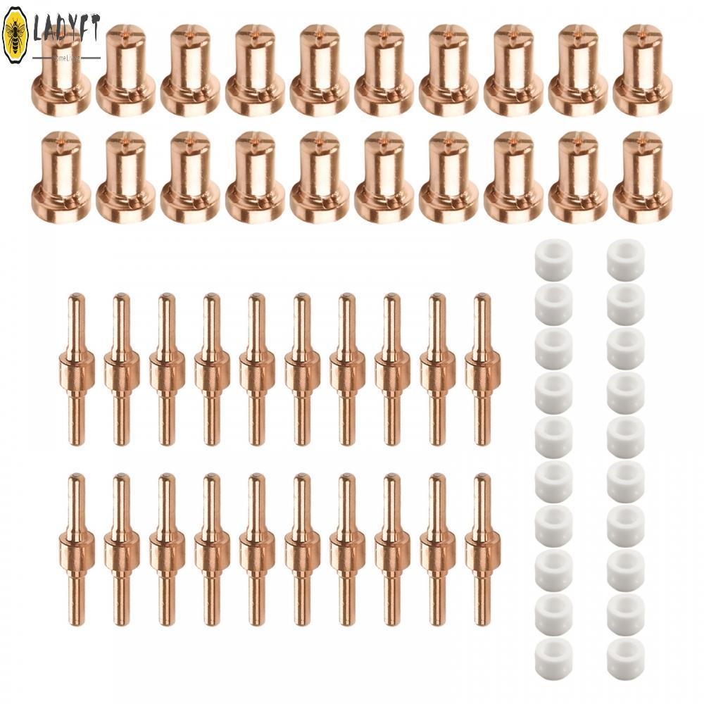 LG-40 PT-31 ไฟฉาย 60 ชิ้นทองแดงเคล็ดลับ PT-31 ทนทานสําหรับ LG-40 PT-31 ไฟฉายพลาสม่า