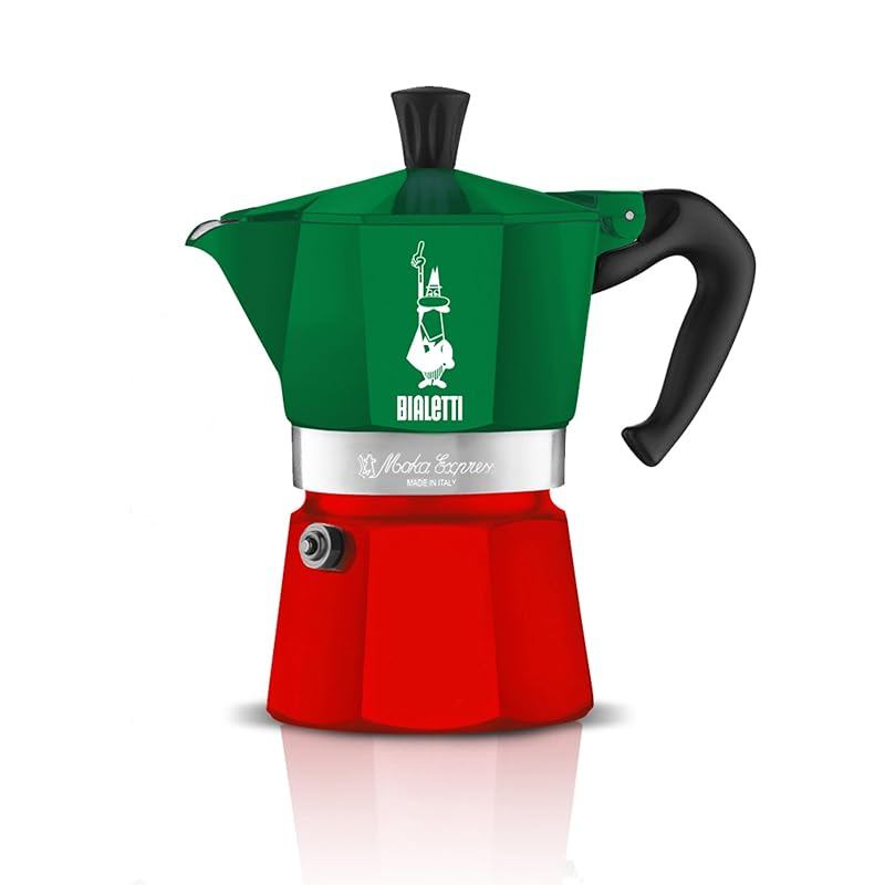 Bialetti Moka Express 3 Cup Stovetop Espresso Maker (Coffee Maker, Espresso Maker, Moka Pot) from It