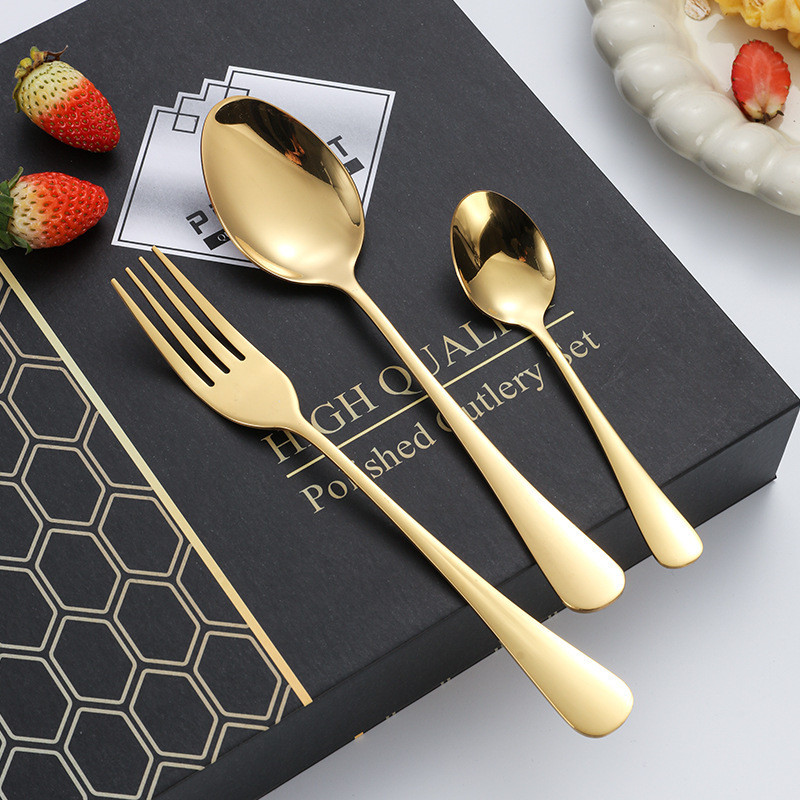 Sanli มีด ส้อม ช้อนส้อมสแตนเลส ช้อนโรงแรม ช้อนหนา ช้อนส้อม เครื่องใช้บนโต๊ะอาหารสาธารณะ - รูปที่ 4