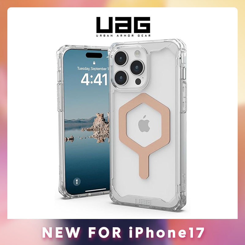 UAG Plyo Pro Clear Case for iPhone 12-16 Pro Max  Anti-Yellowing & Military Grade