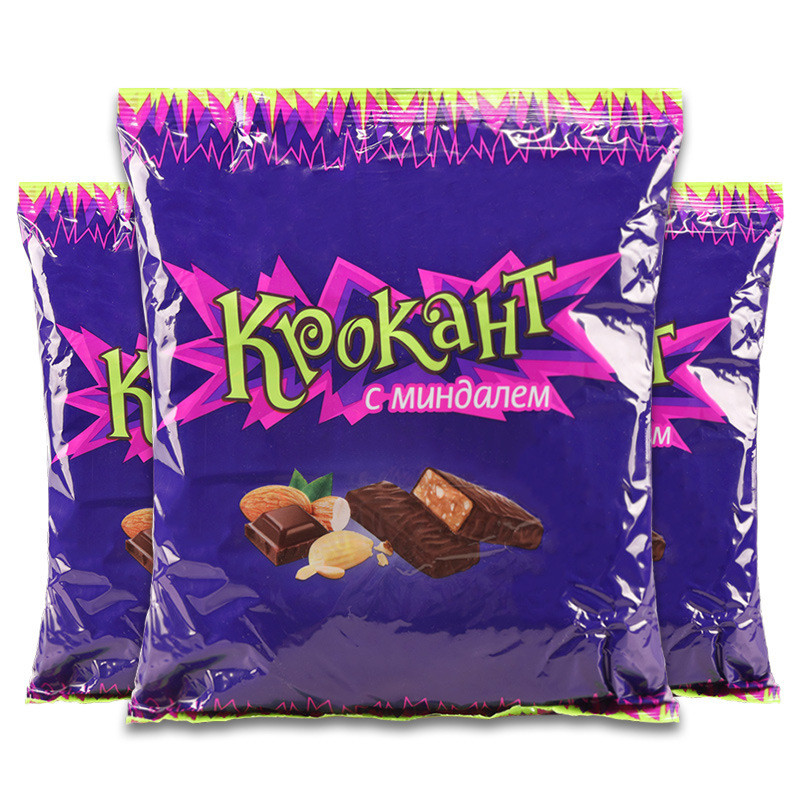 รัสเซียนําเข้า KDV ช็อกโกแลต Tonsand Candies Candy Nuts Nuts Candies 25.11.21