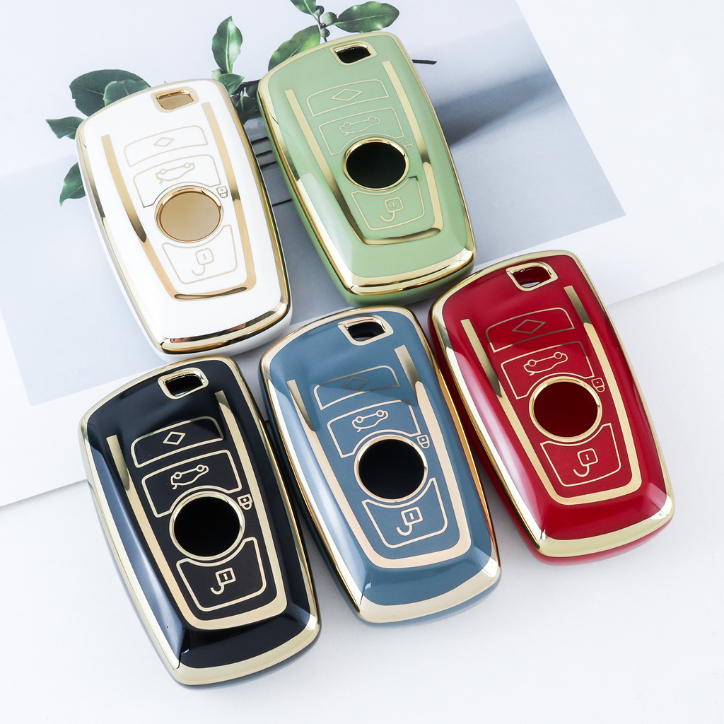 1 Pc แฟชั่นรถรีโมทคอนโทรล Key Case สําหรับ BMW 1 3 5 7 Series X1 X3 X4 X5 F10 F15 F16 F20 F30 F18 F2