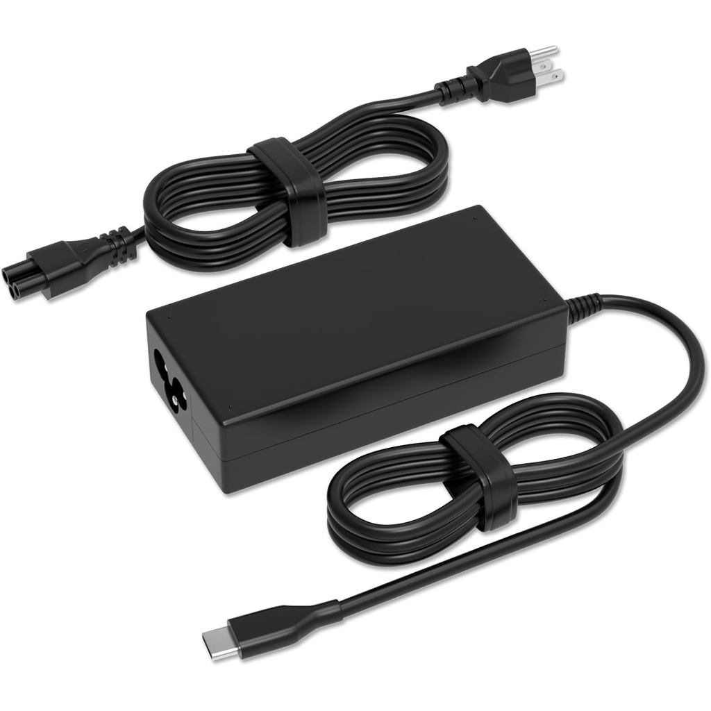 65W USB-C แล็ปท็อปชาร์จใช้งานร่วมกับ HP EliteBook 830 835 840 845 860 865 640 650 655 1040 ProBook 4