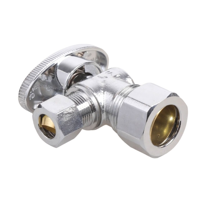 AB Precisions Engineered 5 8 Comps X 3 8 วาล์วทองเหลือง 1 2 การเชื่อมต่อทางเข้าสําหรับสภาพแวดล้อมเปี