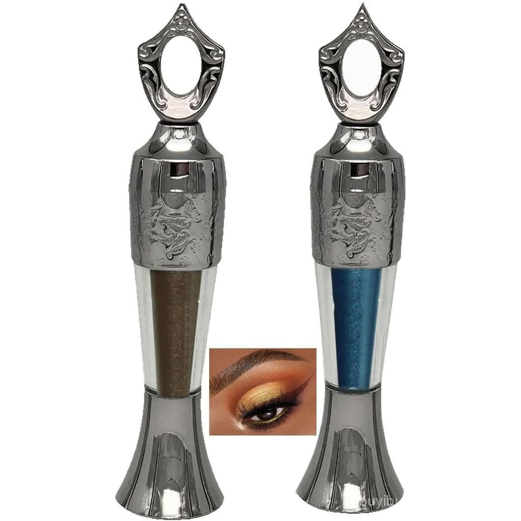 Kohl Powder Eyeliner, Long Lasting Intense Pigment Kajal for Alluring Eyes Smudge-Proof Natural Mine