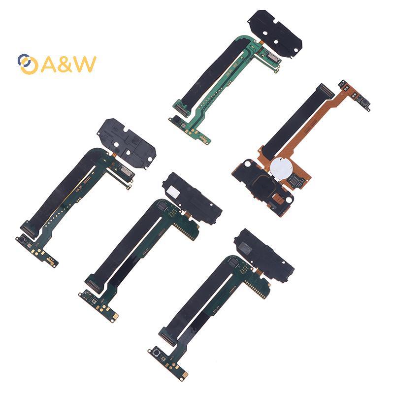 A & W โทรศัพท์หน้าจอการเชื่อมต่อเมนบอร์ด Flex สายด้านหน้ากล้องอะไหล่สําหรับ Nokia N95 N95 (8G) N96