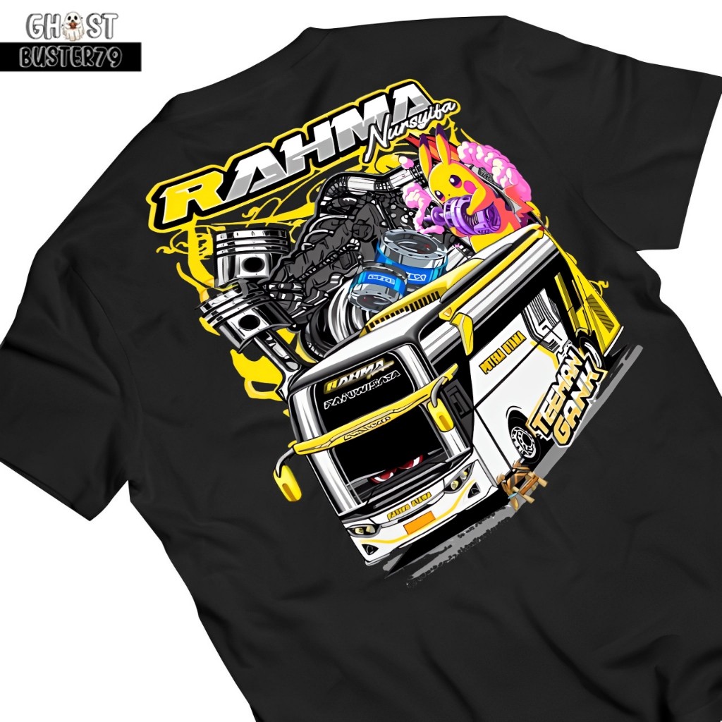 RAHMA NURSYIFA Jb5 Bus เสื้อผ้าเด็ก Tellet Bus Vector เสื้อยืดสําหรับชาย 5-12 ปี BUS Distro เสื้อยืด