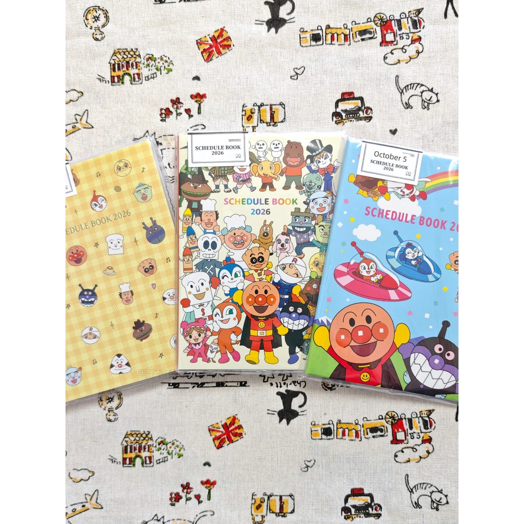 Spot Japan sun star 2026 Handbook Schedule Bread Superman B มิถุนายน Plan Notebooklmj28.th2025103116