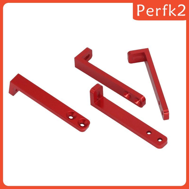 [Perfk2] 1/12 RC Car Pedals 1 คู่ Professional ติดตั้งง่ายเปลี่ยนอุปกรณ์เสริมอลูมิเนียมสําหรับ D90 D