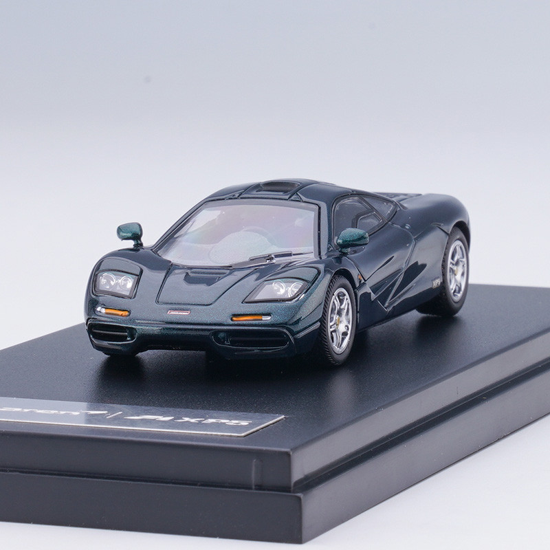 LCD 1: 64 McLaren F1 McLaren F1 โมเดลรถโลหะผสมจําลองคอลเลกชันรถตกแต่งสไตล์ใหม่