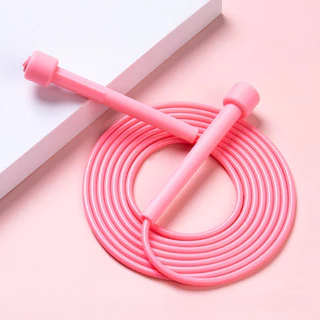 เชือกกระโดดออกกำลังกาย มีหลายสีให้เลือก ทนทานมาก ปรับความยาวได้ 2.75 ม. เชือกกระโดด