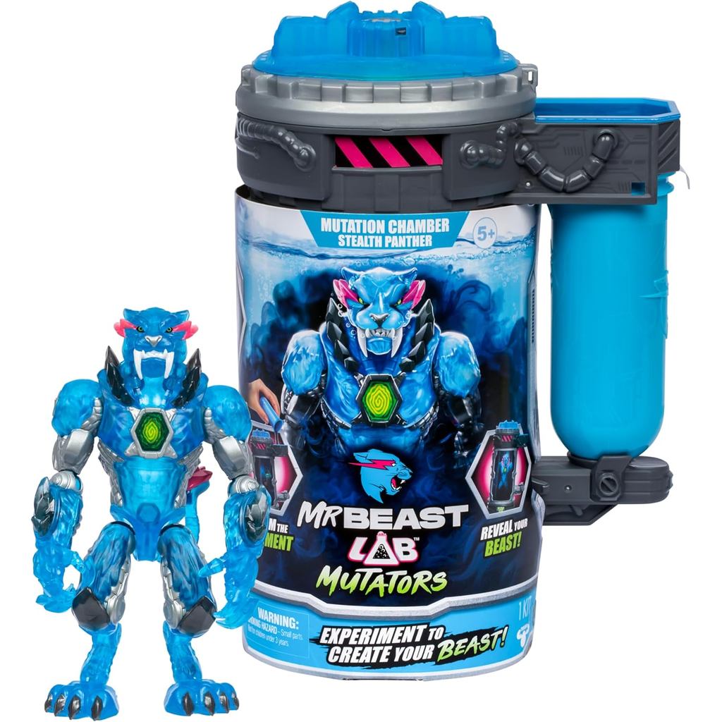 MrBeast Lab Mutators, Mutators สุดยอด Beast Mutators การทดลอง ปล่อยฟิกเกอร์แอ็คชั่น MrBeast Stealth 