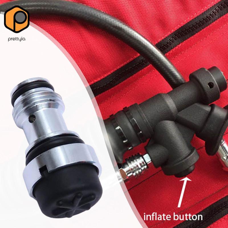 Prettyia BCD Inflator วาล์วนำเข้า ใช้ง่ายสำหรับการดำน้ำดูปะการัง และ Oral Power Inflator 45 องศา — صورة 4