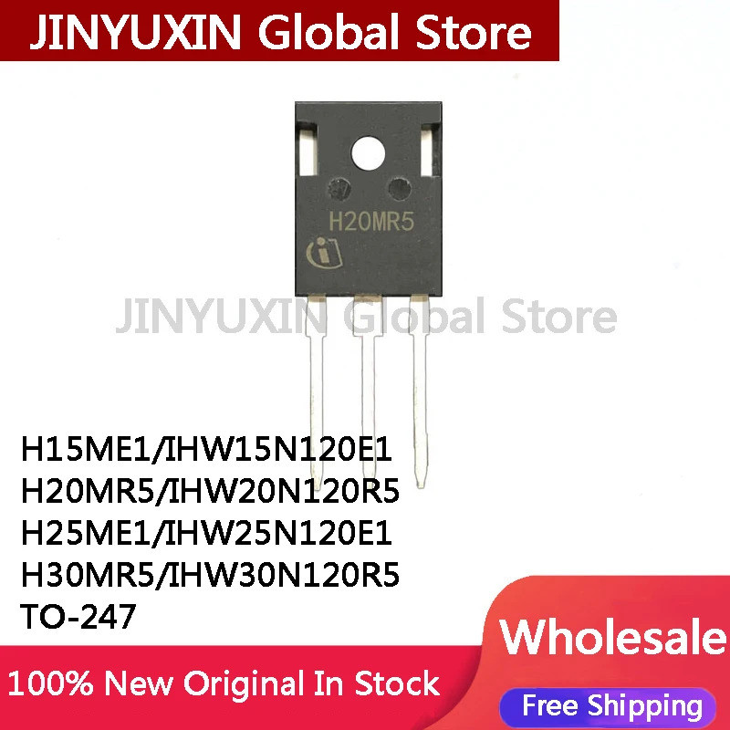 5 ชิ้น H15ME1 IHW15N120E1 H20MR5 IHW20N120R5 H25ME1 IHW25N120E1 H30MR5 IHW30N120R5 TO-247 Field Effe