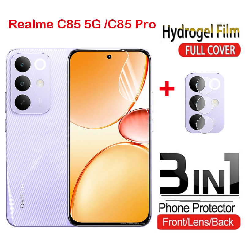ป้องกันหน้าจอสําหรับVivo Y31d Y31 Y05 Y11d Y21 V70 Elite FE 5G 4G 2026 ด้านหน้าด้านหลังเลนส์คลุมทั้งหมดป้องกันHydrogelกล้องด้านหลังป้องกันฟิล์ม