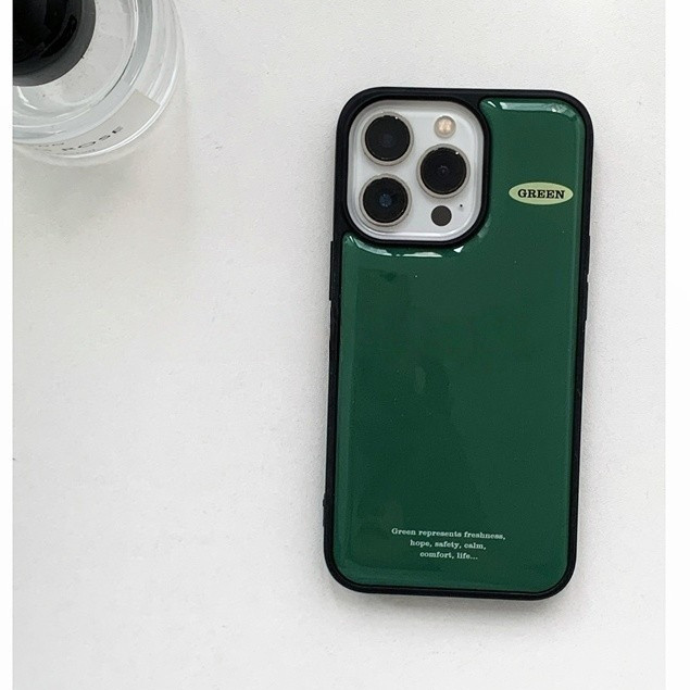 Huiwanju เรซิ่นอีพ็อกซี่สีทึบใช้ได้กับ iPhone17promax เคสโทรศัพท์มือถือ 16Pro/15Pro/14Pro/14/13/12/11/15plus