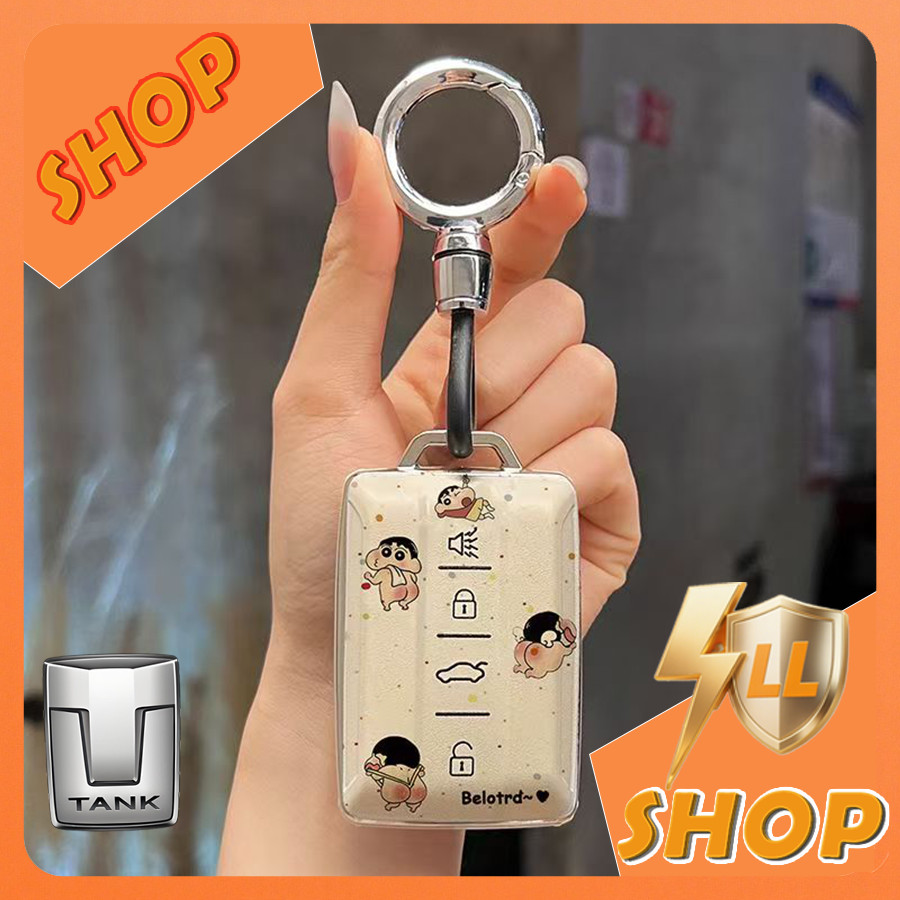 [READY]TANK 300 Cartoon Keychain TANK 500 tank300 Car Decoration Accessories G8V7