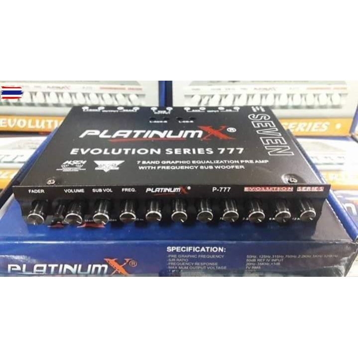 ปรีรถยนต์platinum-X PL777
