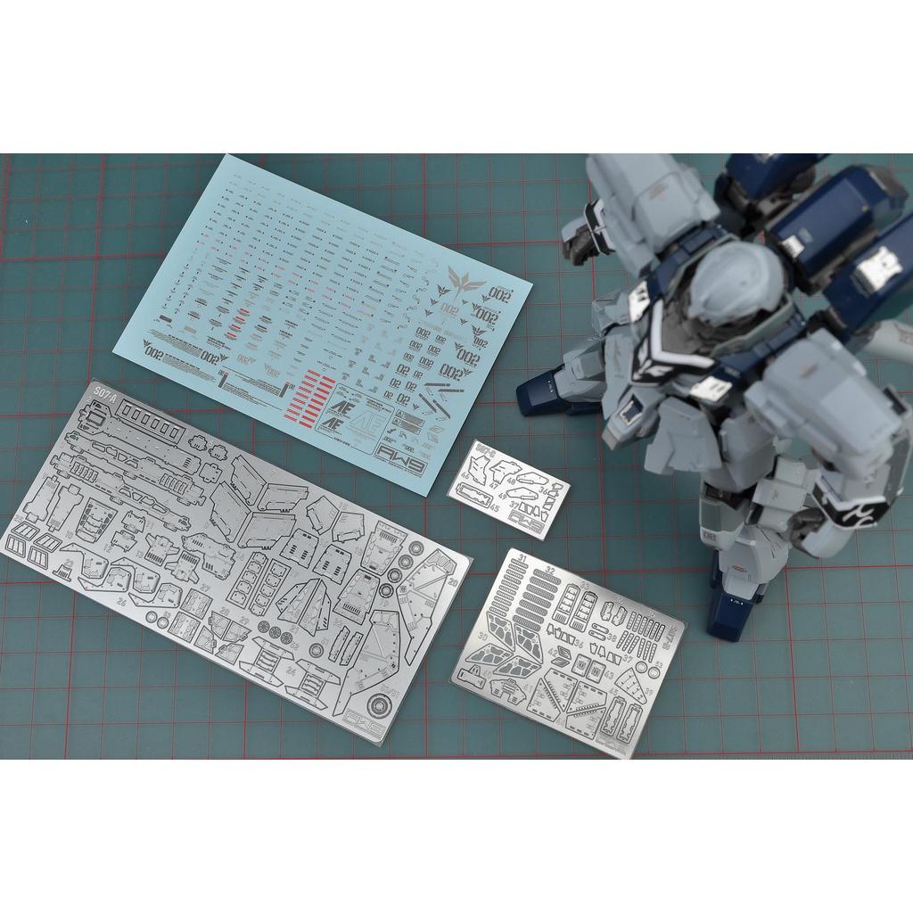 MAD S07 HGUC MSN-06S-2 SINANJU STEIN Etching parts ฟรีรูปลอกไม่มีรุ่น