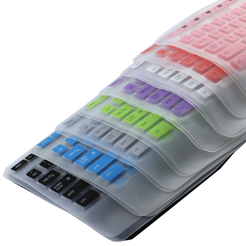 Shengpai Logitech Dedicated MK345 k345 MK346P คีย์บอร์ดป้องกันฟิล์มโน้ตบุ๊คไร้สายฟิล์มสีสติกเกอร์ฝาค