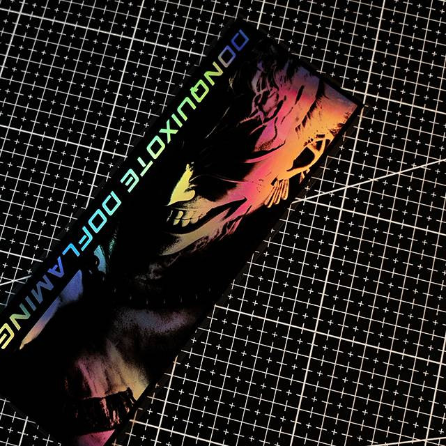 One Piece Multi Flamenco Laser Bumper Stickers Japanese Anime JDM Windshield Waterproof Decorative S