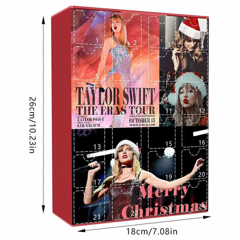 Taylor Swift Keychain Advent Countdown Calendar