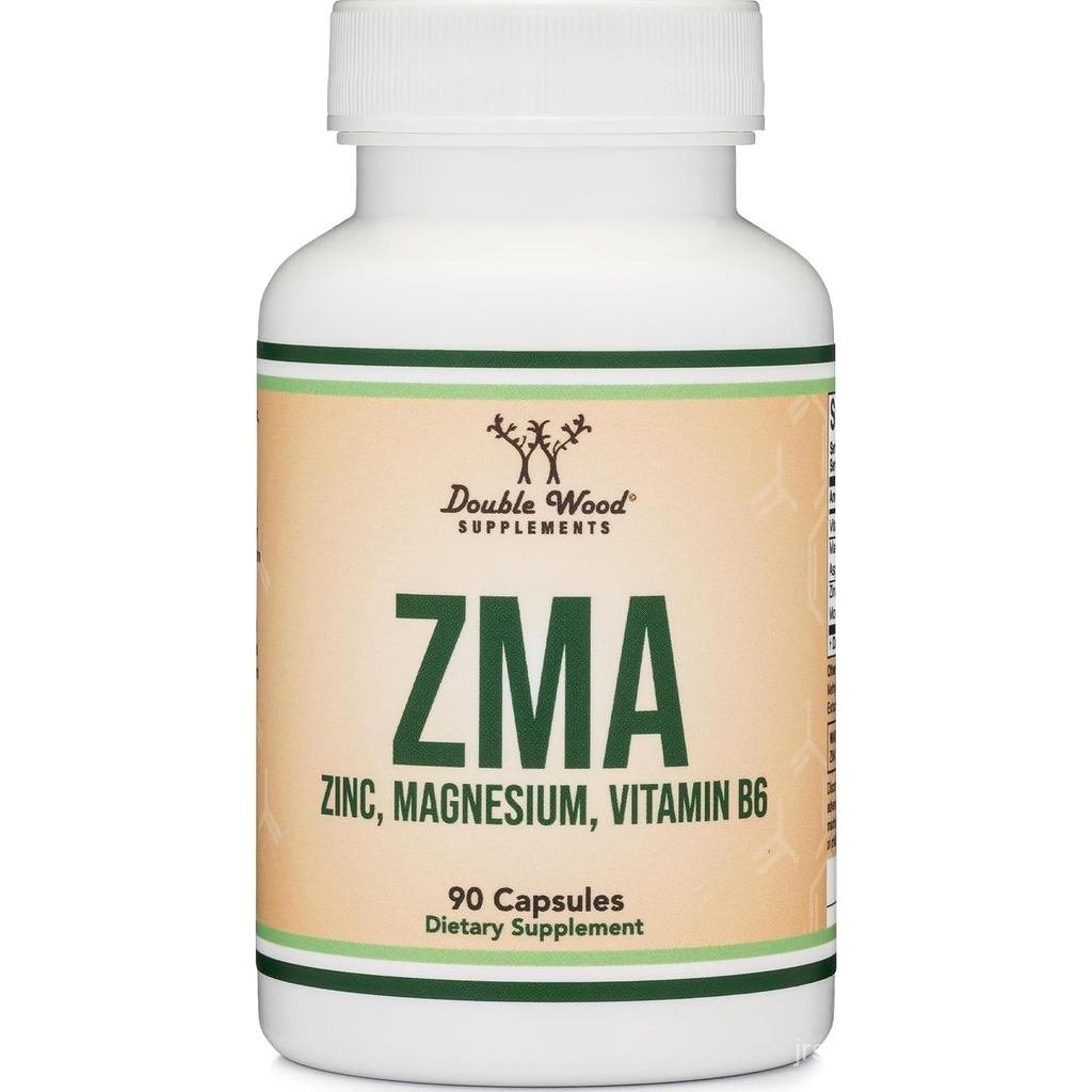 ZMA อาหารเสริมสําหรับผู้ชายและผู้หญิง (เกินค่ารายวัน 100% สังกะสี, แมกนีเซียม แอสเพลต, วิตามิน B6) 5