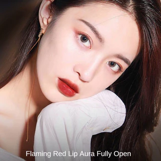 Favogue 12 เฉดสีลิปสติกเนื้อแมทเม็ดสีสูง: Barbie Red ชมพูส้ม กันน้ํา ติดทนนาน แต่งหน้าริมฝีปากที่ทนต่อการซีดจาง