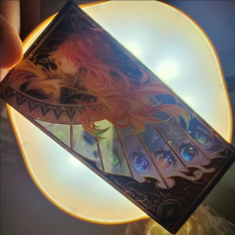 1 ชิ้นเกมการ์ด Mavuika Pyro Archon Haborym Kiongozi Mavuika Diy Creative Collection เครื่องประดับประ