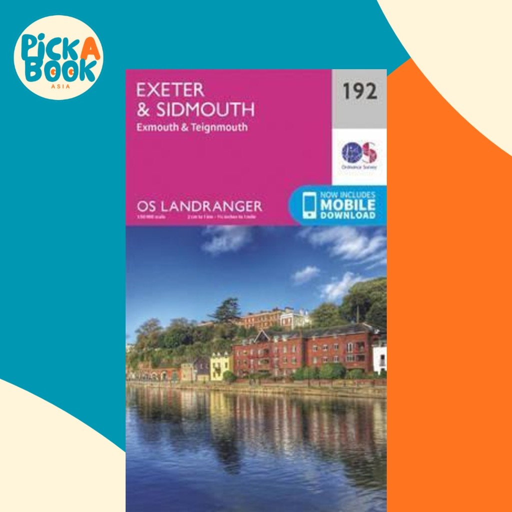 Exeter & Sidmouth, Exmouth & Teignmouth by Ordnance Survey (ฉบับสหราชอาณาจักร ปกอ่อน)