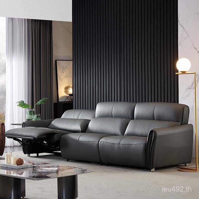 Functional ของแท้หนังทํางานโซฟา Han First Class ห้องนั่งเล่นโมเดิร์น Simple Muxuan ขนาดใหญ่ขนาดเล็ก 