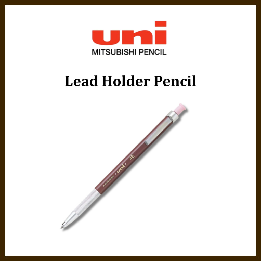 Mitsubishi Pencil Mechanical Pencil Uni Holder 2 for Architecture 4B Pink MH5004B
