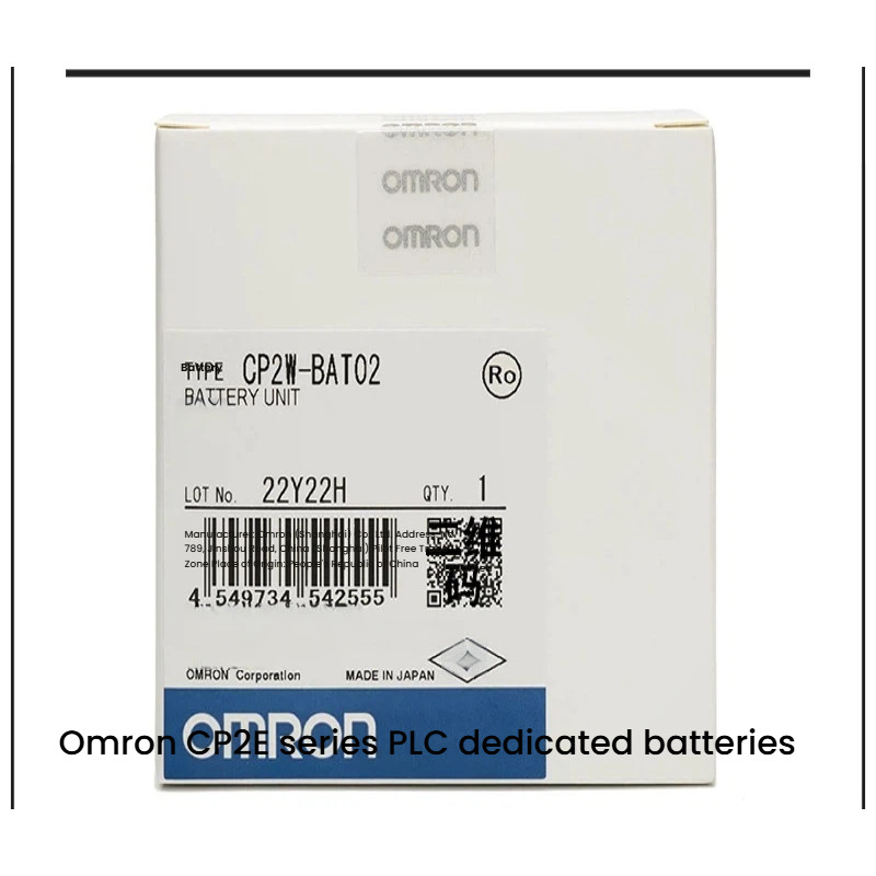 Omron PLC แบตเตอรี่ CP2W-BAT02 Original CP2E แบตเตอรี่ปุ่มฟังก์ชั่นนาฬิกาเฉพาะ 3V ญี่ปุ่น