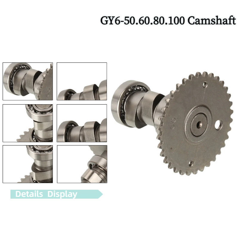 เปลี่ยน GY6 Camshaft Assy สําหรับ 139QMB GY6 50 80 เครื่องยนต์สกู๊ตเตอร์ - เหมาะสําหรับ GY6 50cc 80c
