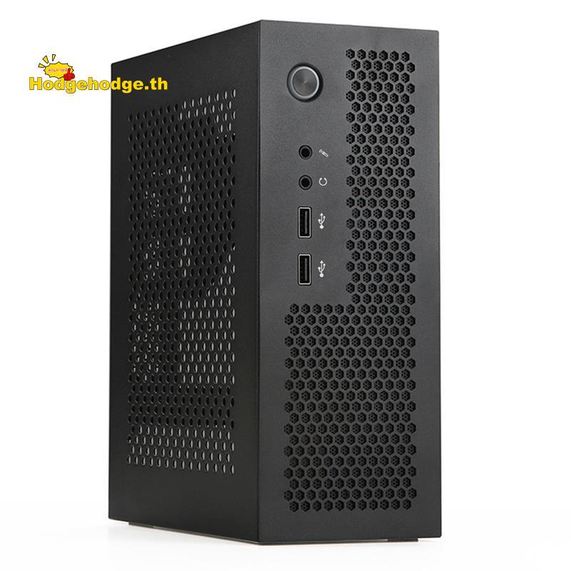 [Hodgeehodge]A09 HTPC เคสคอมพิวเตอร์ Mini ITX Gaming PC Chassis แชสซีเดสก์ท็อป USB2.0 เคสคอมพิวเตอร์