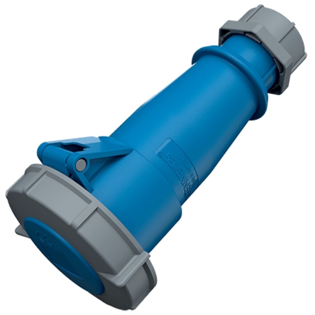 MENNEKES 540 (รหัสใหม่14620) ปลั๊กตัวเมียกลางทาง (2P+E) 16A 230V IP67