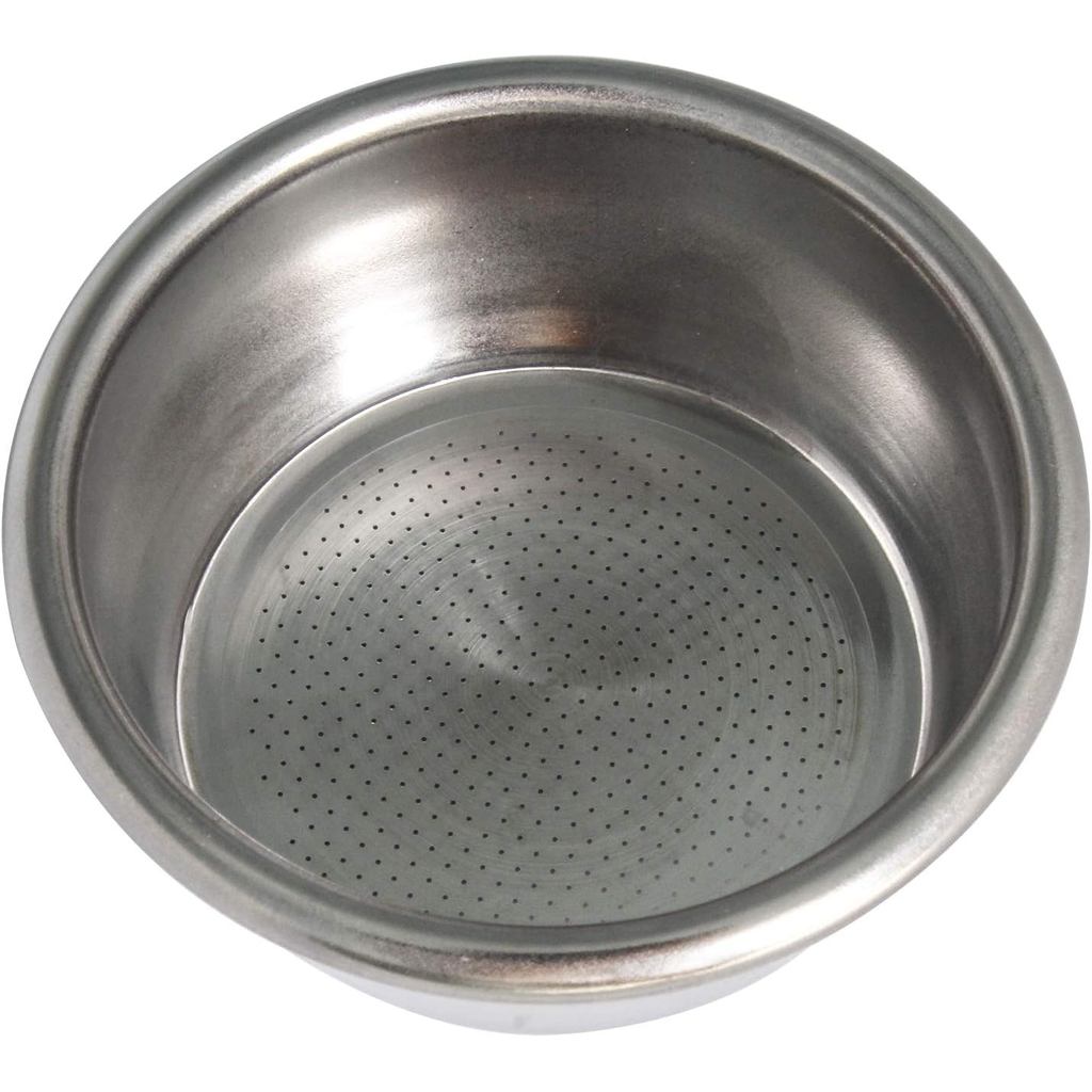 ตะกร้ากรองสแตนเลสกาแฟ 54 มม. ผนังสองเดียว อุปกรณ์กรองแรงดัน เข้ากันได้กับ Breville 54 มม. Portafilte