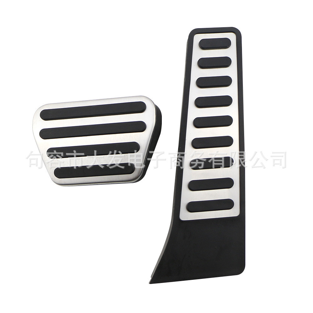 เหมาะสําหรับ Land Rover Range Rover ดัดแปลงสแตนเลสเจาะฟรี Accelerator เบรค Rest Anti-Slip เท้าเหยียบ