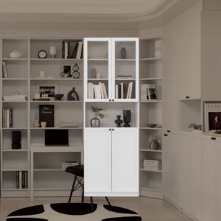 SB Design Square ตู้สูงเก็บของ ขนาด 80 ซม. รุ่น Trixx (หน้าบ…