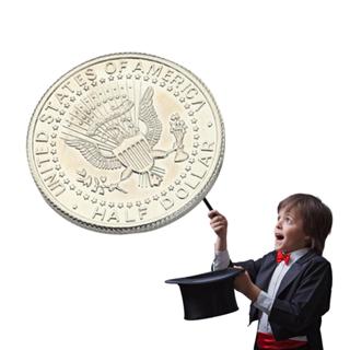 Drea1th เหรียญมายากล 2 ด้าน อุปกรณ์เสริม สําหรับเล่นมายากลใน…