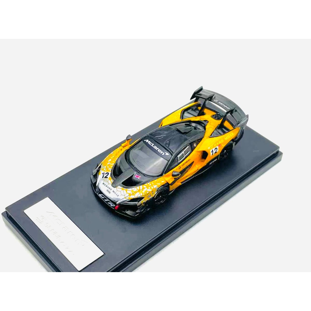 LCD 1: 64 McLaren Senna GTR No. 12 เบอร์ โมเดลรถ 36 รุ่น McLaren Senna GTR