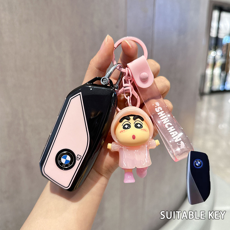 สําหรับ Bmw x1 30e X5 ix i7 X7 ใหม่ 7 Series 530 525 2024 2025 i5 i3 ix3 Key ผู้ถือฝาครอบ Keycase สํ