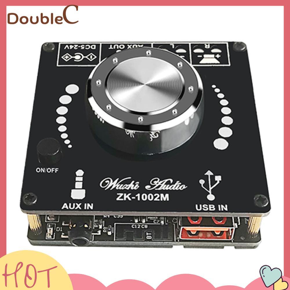 Double C .✿   ZK-1002M ลําโพงเครื่องขยายเสียงสเตอริโอบลูทูธ 5.0 Amp