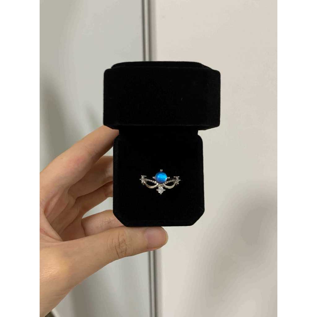 สร้อยคอผีเสื้อสีน้ำเงิน EOC Morpho Menelaus - จี้ด้ายท์ สวยงามหรูหรา งานฝีมือคุณภาพ