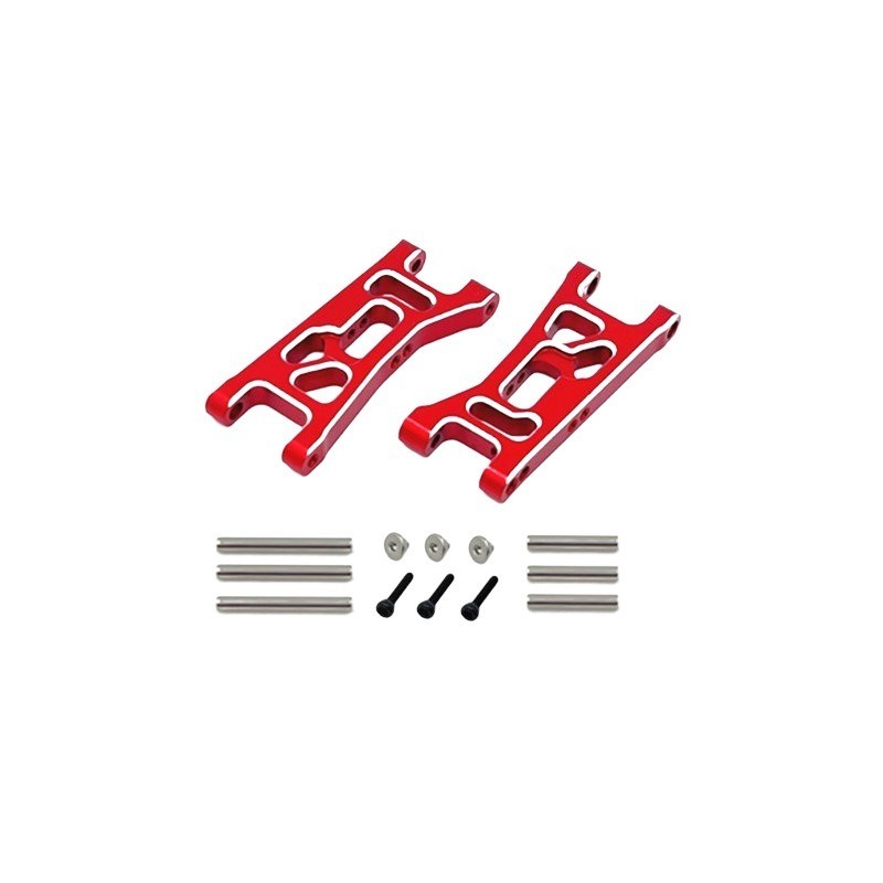 แขนล่างด้านหน้าสําหรับ Wltoys 244016 LOSI Micro-B 1/24 RC รถโลหะอัพเกรด OP อุปกรณ์เสริมอะไหล่