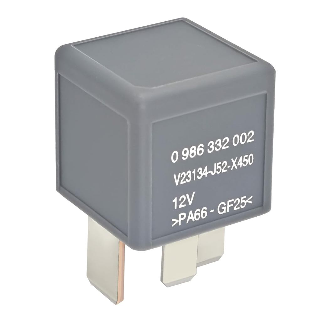 0986332002 รีเลย์มัลติฟังก์ชั่น 12V 70A 4-Pin - ใช้ได้กับ Audi A4 A6 TT, Seat Leon, Skoda Octavia - 