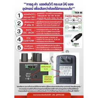 สาย trigger USB-C PD to 9V/12V/15V/19-20V/28V Jack 5.5x2.1-2.5mm 90-95CM Positive/Negative ใช้กับUSB-PD