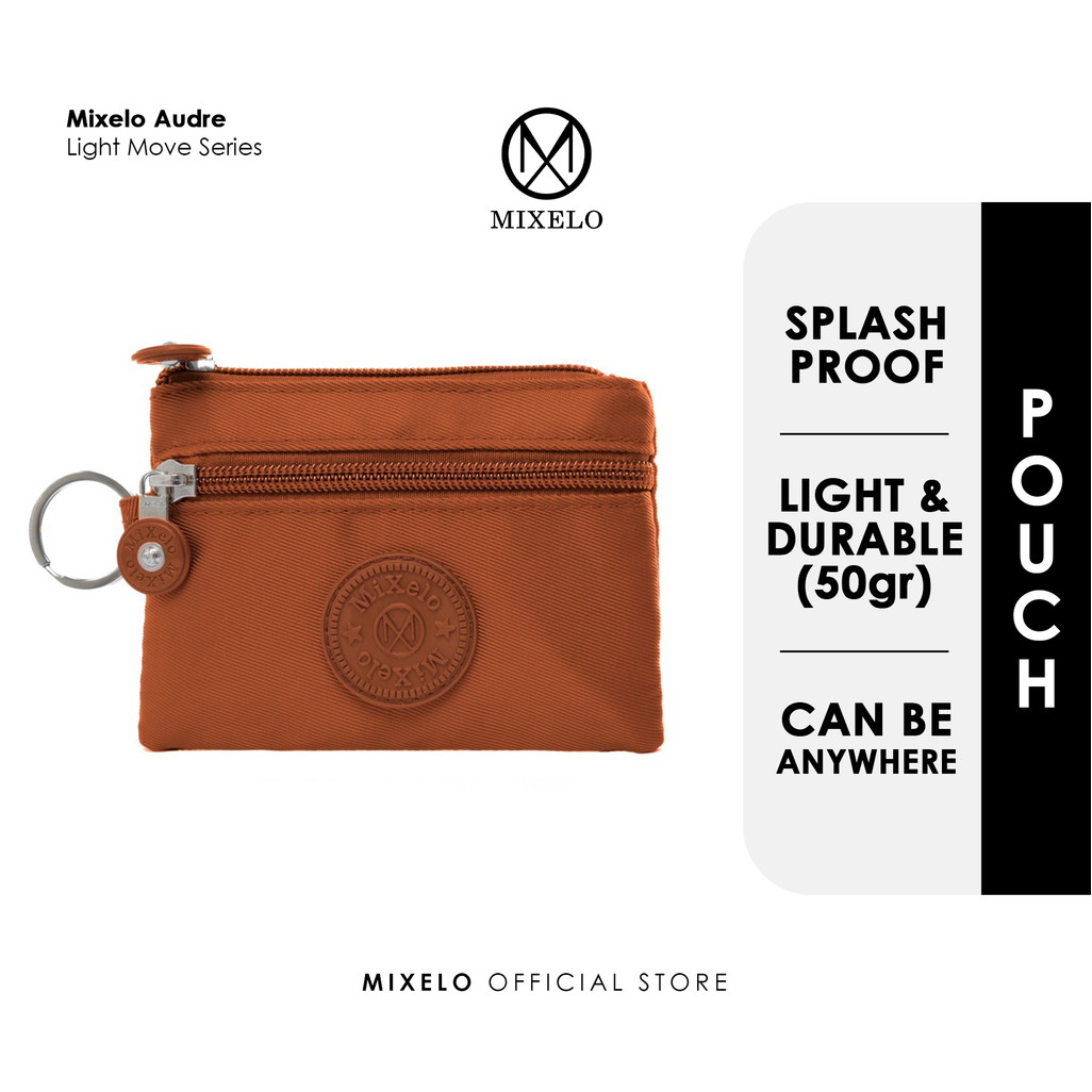 Mixelo Pouch Audre Mini Nylon Waterproof Multifunction Card Wallet